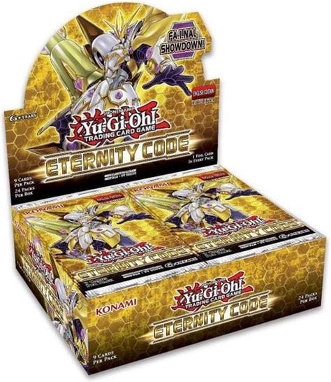 Bol Yu Gi Oh Eternity Code Booster Box Display St Edition