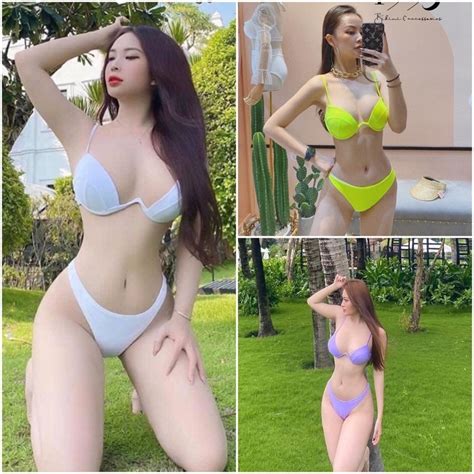 Bikini 2 mảnh gọng nâng ngực mút đệm dày 2 mẫu sang chảnh Shopee Việt Nam