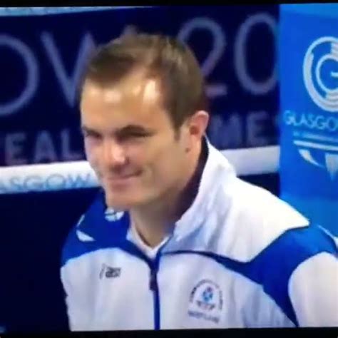 Stephen Lavelle Boxing At Commonwealth Games Taking Bronze Medal