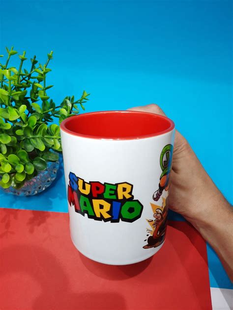 Caneca Personalizada Mario Bros Elo Produtos Especiais