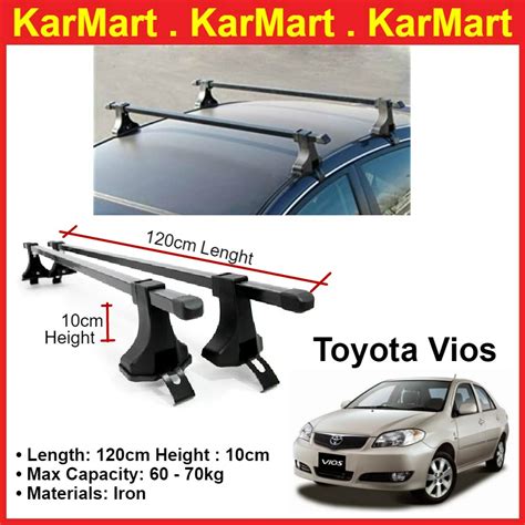 Universal Luggage Rack Car Carrier Roof Carrier Roof Bar Toyota Vios
