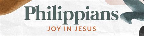 Philippians: Joy In Jesus Archives | Trinity Church Golden Grove