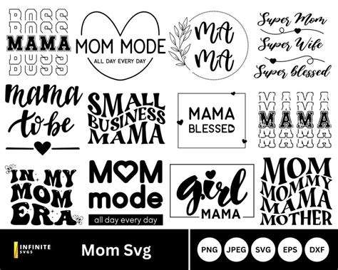 Mom Svg Mom Quotes Svg Mama Svg Blessed Mom Svg Mom Shirt Svg Mom To Be Svg Mothers Day