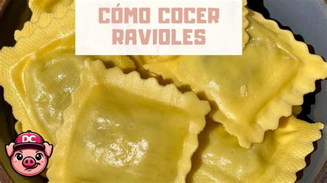 3 TRUCOS Para Cocer Ravioli RAVIOLES RELLENOS YouTube