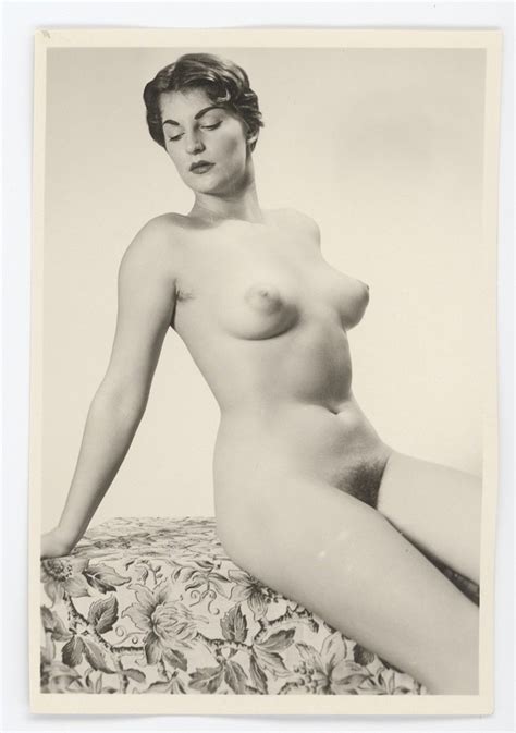 344aâ š original altes Aktfoto von circa 1950 Nude