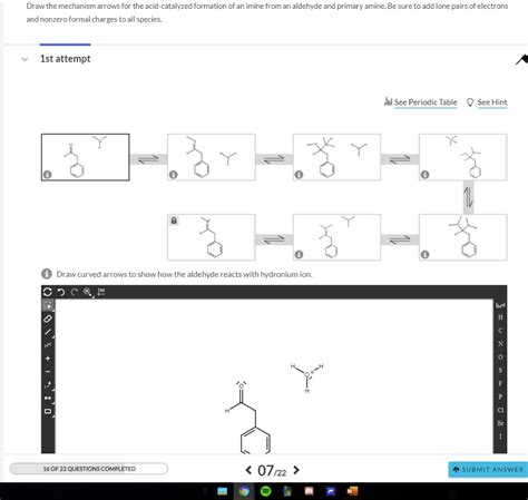 Solved Draw The Mechanism Arrows For The Acid Catalyzed Formation Of