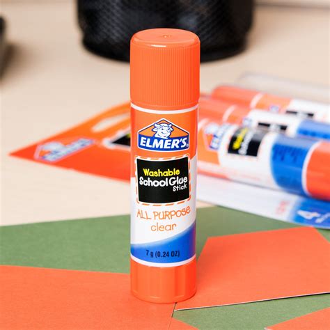 Elmers E542 024 Oz Clear School Glue Stick 4pack