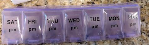 Amazon Medca Weekly Pill Organizer Twice A Day Pack Of