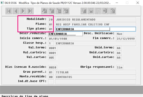 Sa De Planos Linha Datasul Finan As Hfp Aditivo Reajuste