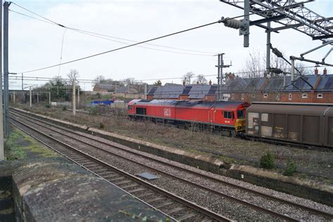 66041 Db Cargo Class 66 66041 On Dollands Moor Daventry Wa Flickr