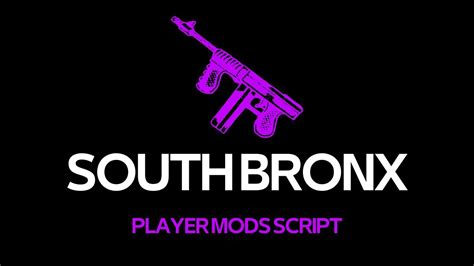 ROBLOX SOUTH BRONX PLAYER MOD SCRIPT - YouTube