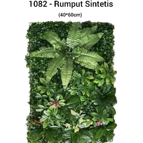 Jual Rumput Sintesis Daun Rambat Dinding Artificial Hanging Garden