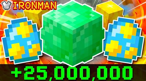 This RNG Luck Is Insane Hypixel Skyblock Ironman 95 YouTube