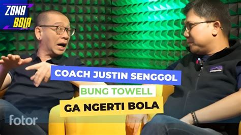 Coach Justin Senggol Bung Towel Usai Timnas Indonesia U 23 Cukur