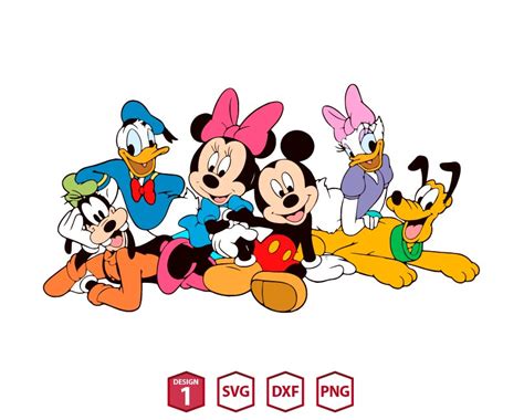 Mickey Magical Kingdom Svg Mouse Friends Svg Png Upp1402 Upplop