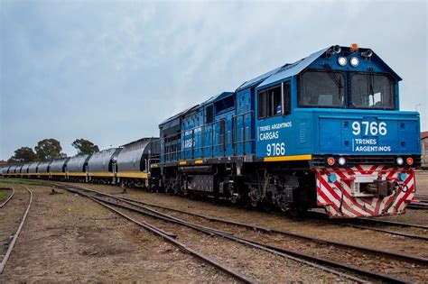 Cr Nica Ferroviaria Trenes Argentinos Cargas Transport Un M S De