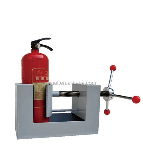 Manual Assembling Equipment Cylinder Bench Vise For Fire Extinguisher