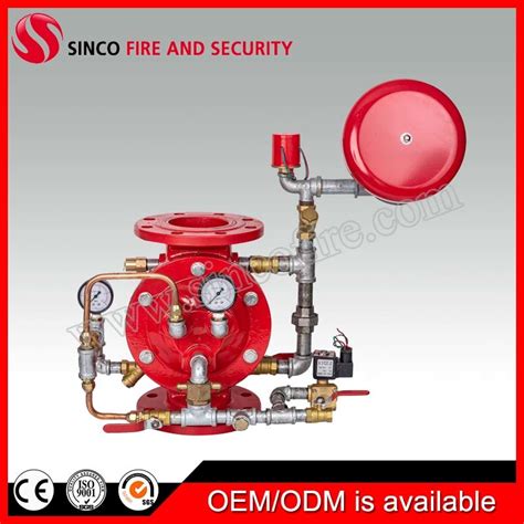 Cast Iron Stainless Steel Fire Fighting Deluge Alarm Valve Stainless