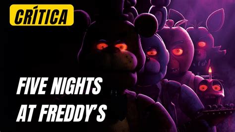 Five Nights At Freddys Cr Tica Quase Dormi No Cinema Youtube