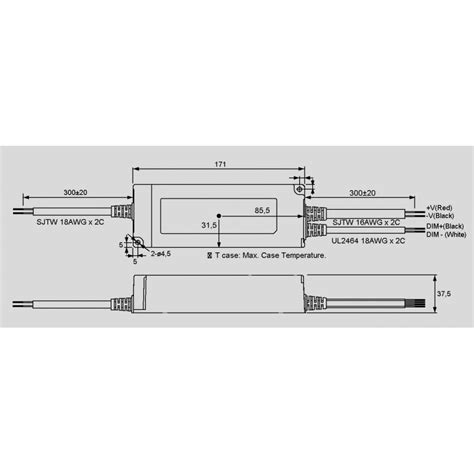 PWM 90 48 Mean Well LED Drivers 90W Elpro Elektronik