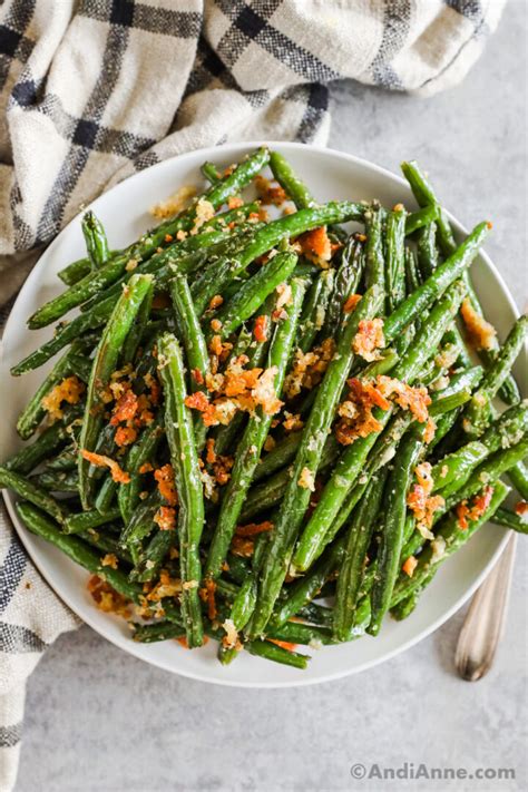 Green Beans With Parmesan (Crispy)