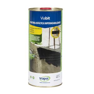 Tinta Asfáltica Impermeabilizante Viabit 18L Viapol Leroy Merlin