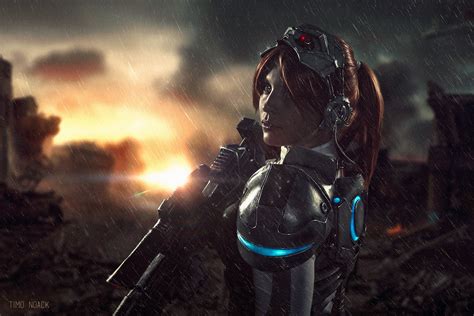 Nova Terra Stunning Starcraft Ii Cosplay Hd Wallpaper