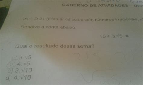 Qual é o resultado da soma - brainly.com.br
