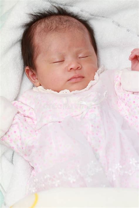 Sleeping Newborn Baby Stock Photo Image Of Child Small 47676366