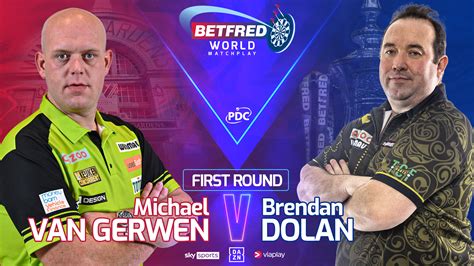 PDC Darts On Twitter Van Gerwen V Dolan Reigning Champion Michael