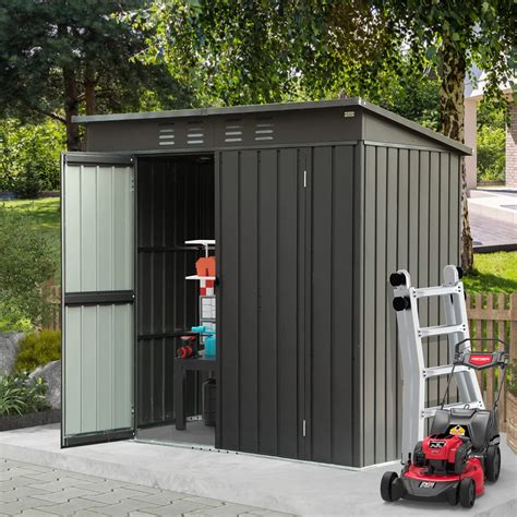 Buy Domi Backyard Storage Shed X With Sloping Roof