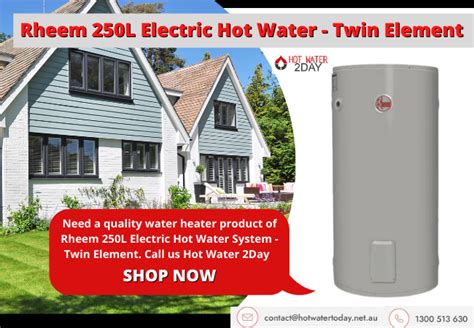 Hot Water Day Australia On Twitter Rheem L Electric Hot Water