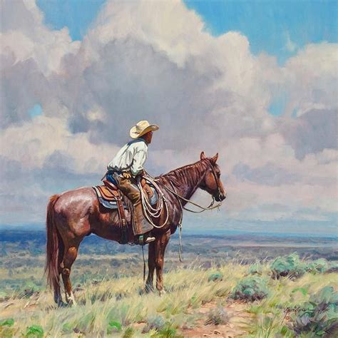 West Texas Cow Hunter Art Prints By Martin Grelle Artist Cowboy