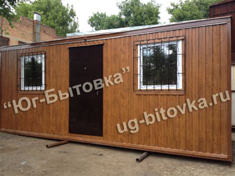Дачный домик (вагончик, бытовка, блок-контейнер) "Под Дерево" купить по ...