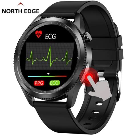 NORTH EDGE Reloj Inteligente ECG Para Hombre Y Mujer Accesorio De