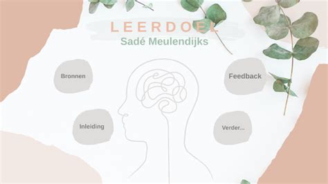 Persoonlijk Leerdoel By Sadé Meulendijks