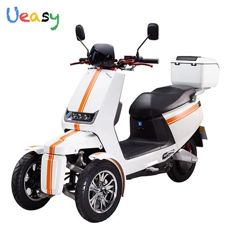 60V 1500W Fashionable Electric Tricycle Large Motor Anti Tilting ...