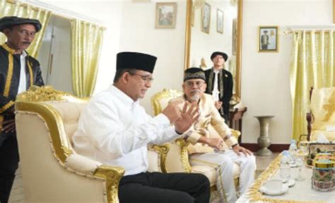 Sultan Ternate Mengaku Idolakan Anies Sejak Lama