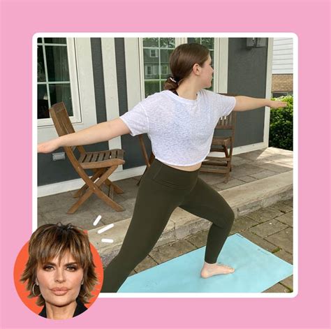 Lisa Rinnas Workout Kicked My Butt Shes 56 And Im 22