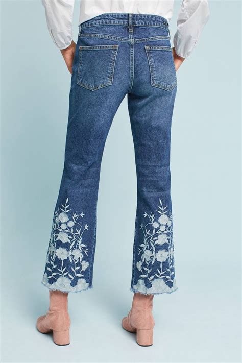 Shop The Pilcro High Rise Cropped Flare Jeans And More Anthropologie At Anthropologie Today