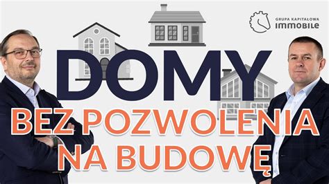 Zmiany w prawie budowlanym Domy bez pozwolenia na budowę YouTube