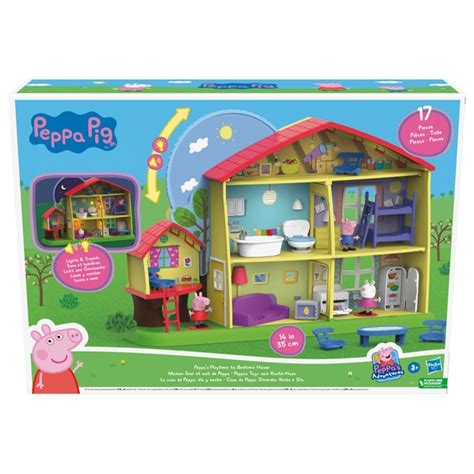 Peppa Pig Adventures Playtime To Bedtime House Toy Smyths Toys Uk