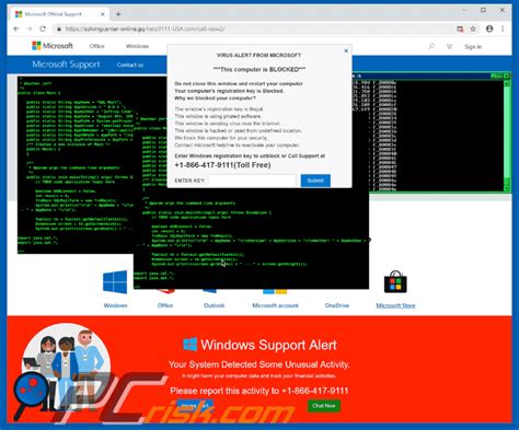 Virus Alert From Microsoft Pop Up Scam Removal And Recovery Steps Updated