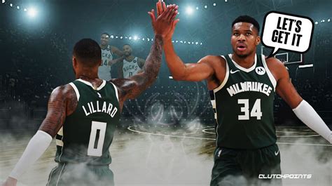 Bucks Giannis Antetokounmpo S Excited Take On Damian Lillard Partnership