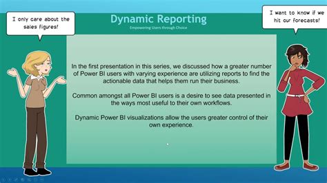 Techniques For Dynamic Reporting In Power Bi Part 2 Youtube