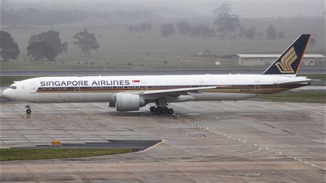 Minutes Of Plane Spotting At Melbourne Airport Wet Weather Jaikav