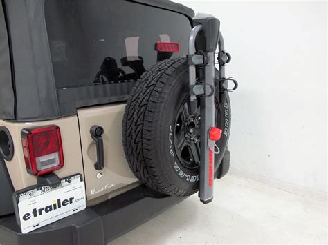 jeep wrangler Yakima SpareRide 2 Bike Rack - Spare Tire Mount - Folding ...