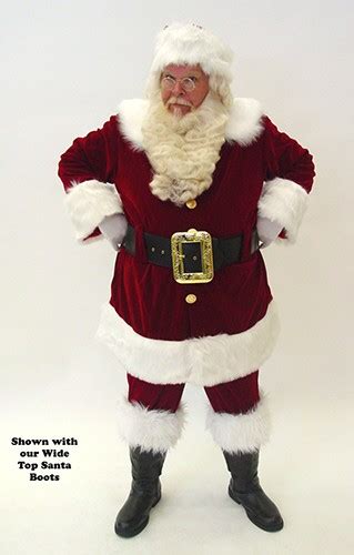 Santa Suits Planetsanta Classic Velvet Santa Suit