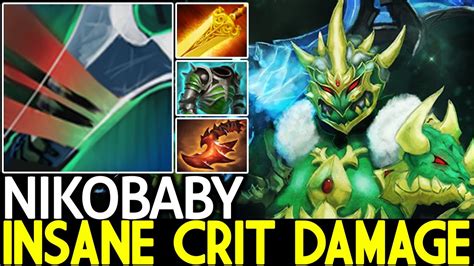 NIKOBABY Wraith King Insane Crit Damage Full Physical Build Dota 2