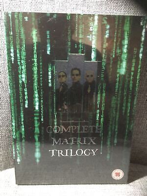 The Complete Matrix Trilogy Dvd Reloaded Revolutions New Sealed